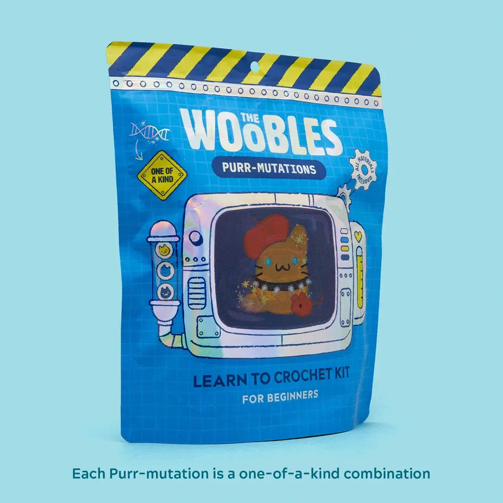 One-of-a-Kind Purr-Mutation Crochet Kit - Image 4