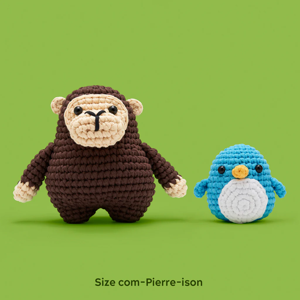 Coco the Ape Crochet Kit - Image 4