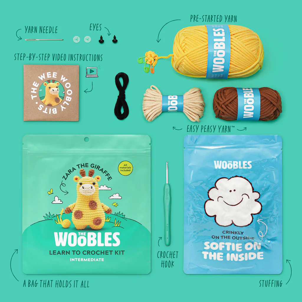 Zara the Giraffe Crochet Kit - Image 3