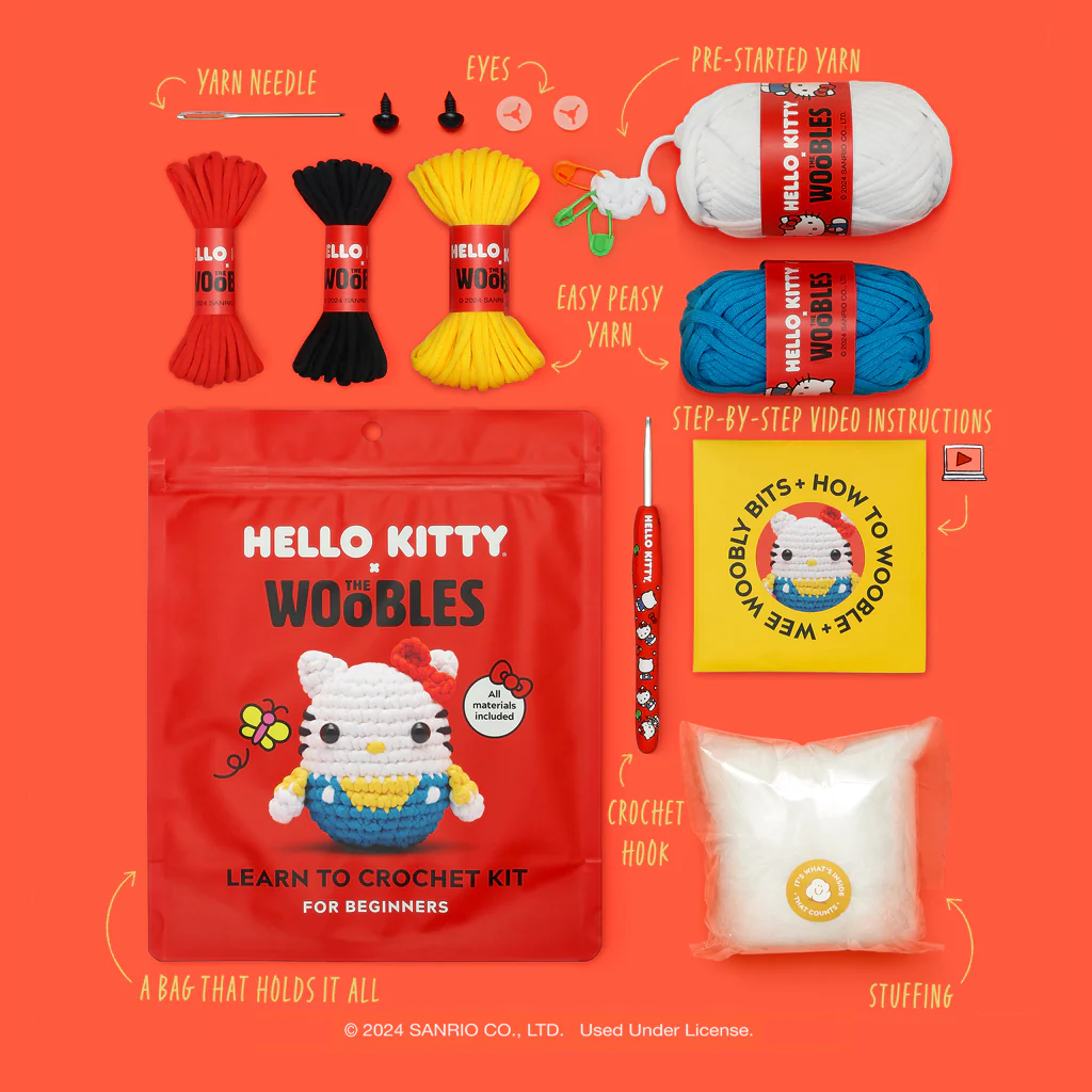 Hello Kitty® Crochet Kit - Image 3